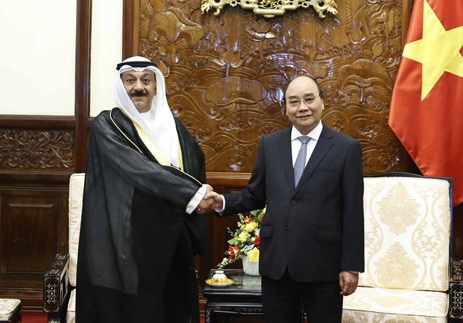 Chủ tịch nước tiếp các đại sứ Kuwait, Israel trình Quốc thư ảnh 1