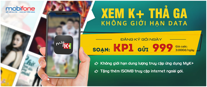 MobiFone hợp tác với K+ tung gói cước phục vụ tín đồ bóng đá ảnh 2