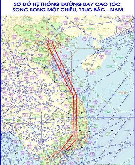 Khai thác đường bay cao tốc, song song một chiều trục Bắc-Nam từ 18/8 ảnh 1