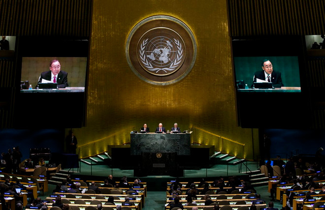 Thông qua Tuyên bố New York về người di cư và người tị nạn ảnh 1