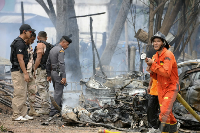 Thái Lan: Xe an ninh cán phải bom làm 7 người thương vong ảnh 1