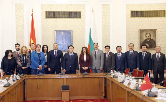 Chủ tịch Quốc hội tiếp Chủ tịch Nhóm Nghị sỹ của đảng Gerb-UDF ảnh 2