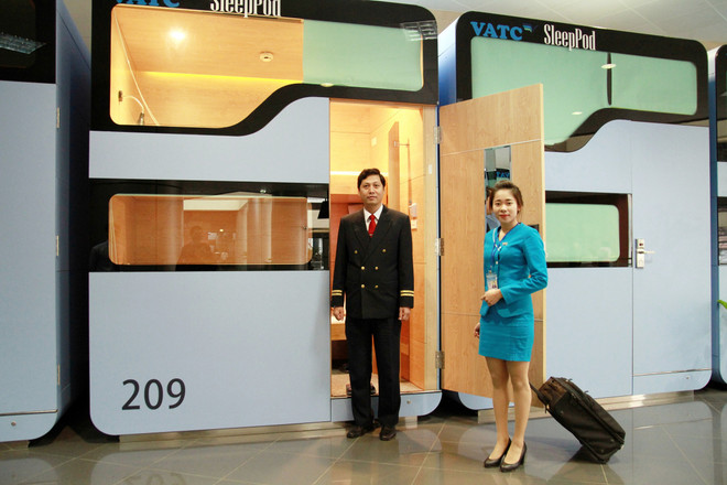 Dịch vụ hộp ngủ sân bay Nội Bài rẻ hơn nhiều sân bay quốc tế ảnh 3