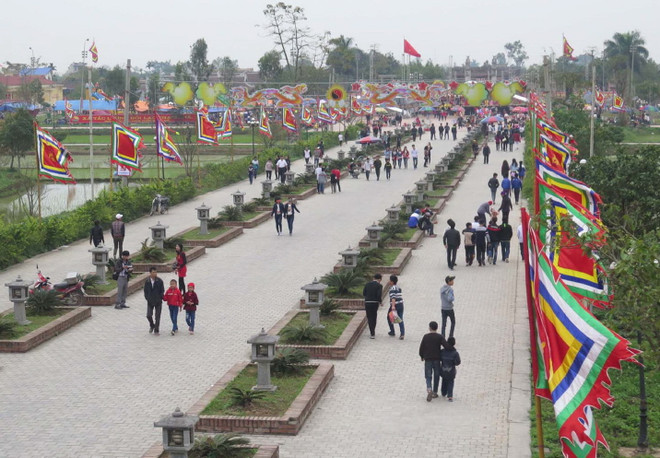 Hoàn tất công tác chuẩn bị khai hội đền Trần-Thái Bình năm 2016 ảnh 1
