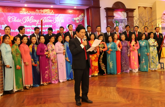 Câu lạc bộ đồng hương Xiengkhuang gặp mặt mừng Xuân Bính Thân ảnh 1
