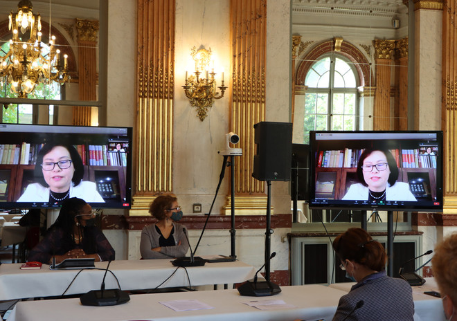 Cộng đồng Pháp ngữ đánh giá cao vai trò của phụ nữ Việt Nam ảnh 2