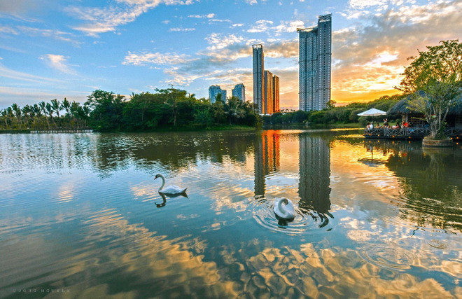 Ecopark - Nơi thiên nhiên hòa quyện vào cuộc sống của con người ảnh 1