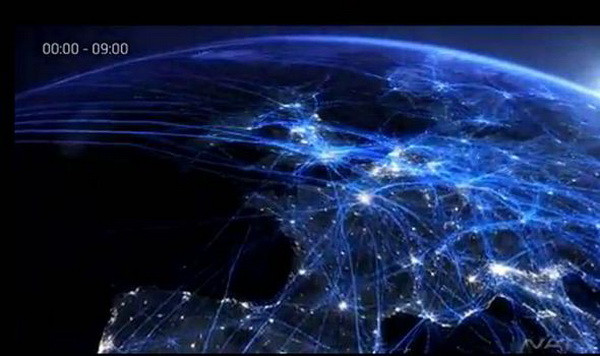 [Video] Vẻ đẹp của 30.000 chuyến bay trên bầu trời châu Âu ảnh 1