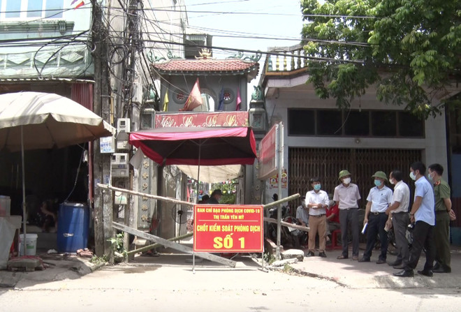 Hưng Yên: Huyện Yên Mỹ giãn cách xã hội với 15 xã còn lại ảnh 1