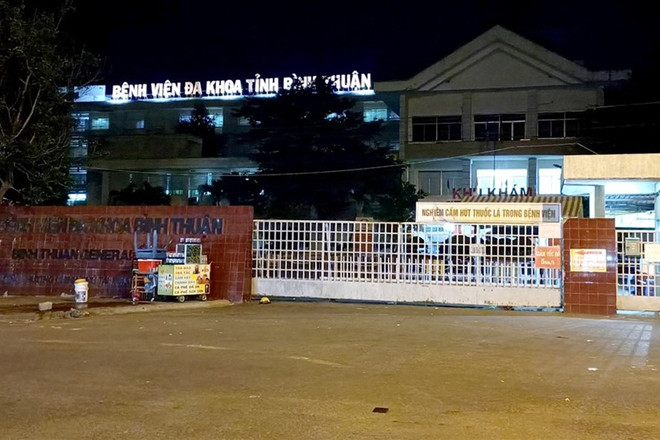 Bệnh viện Đa khoa Bình Thuận tạm ngưng tiếp nhận khám chữa bệnh 3 ngày. (Nguồn: laodong.vn) Bệnh viện Đa khoa tỉnh Bình Thuận tạm dừng tiếp nhận người bệnh ảnh 1