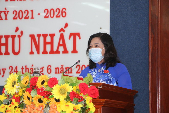 Bà Hồ Thị Cẩm Đào được bầu giữ chức Chủ tịch HĐND tỉnh Sóc Trăng ảnh 1