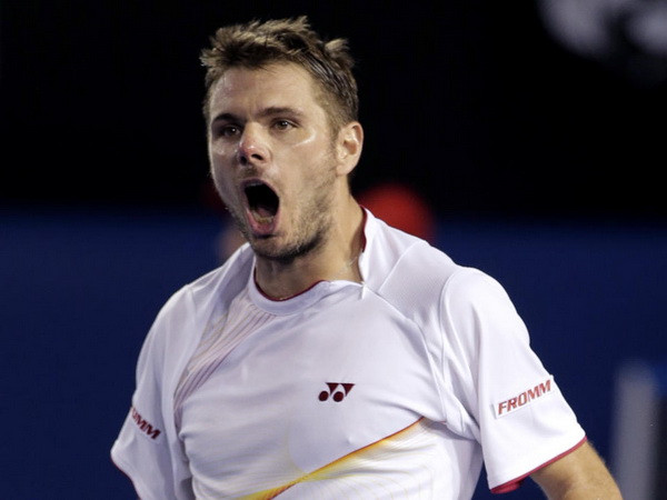 Wawrinka lần đầu vào chung kết Australian Open. (Nguồn: AP) Nối kỳ tích, Wawrinka vào chung kết Australian Open ảnh 1