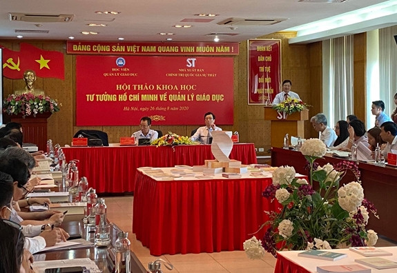 Giá trị sâu sắc của tư tưởng Chủ tịch Hồ Chí Minh về quản lý giáo dục ảnh 1