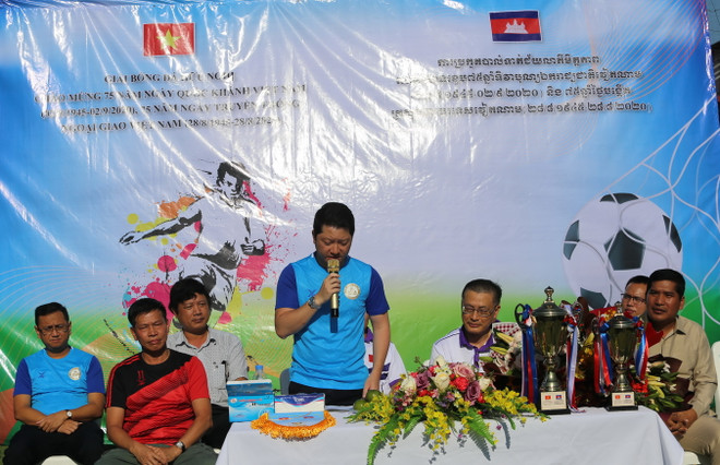 Giải bóng đá hữu nghị tại Campuchia chào mừng Quốc khánh Việt Nam ảnh 2
