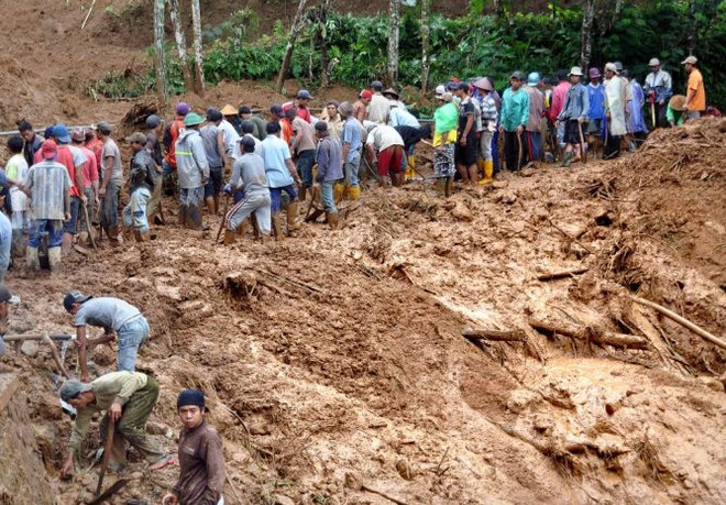 Hơn 100 người thiệt mạng và mất tích sau vụ lở đất ở Indonesia ảnh 1