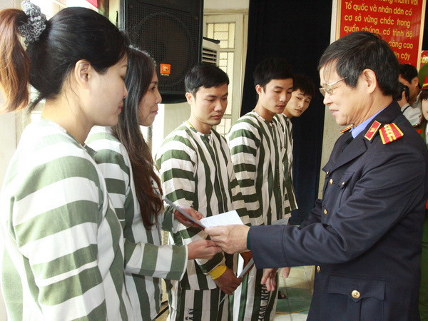 Hà Nội: Tha tù, giảm án cho 184 phạm nhân dịp Quốc khánh 2/9 ảnh 1
