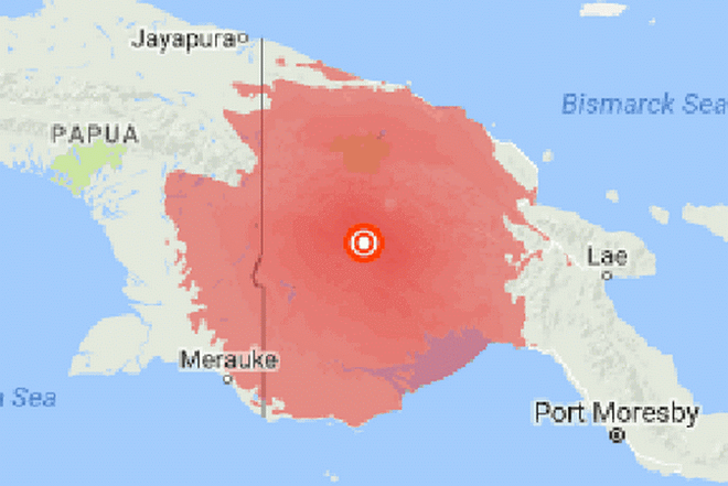 Động đất mạnh ở Papua New Guinea, chưa có thông báo về thương vong ảnh 1