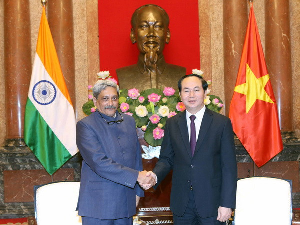 Chủ tịch nước tiếp Bộ trưởng Quốc phòng Pháp và Ấn Độ ảnh 1