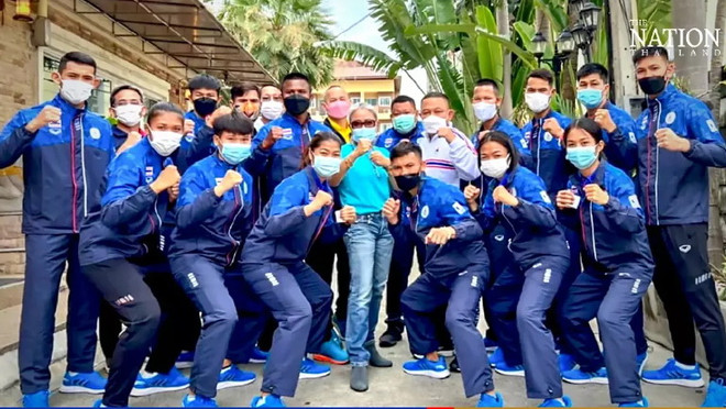 Đội tuyển Kickboxing Thái Lan đã sẵn sàng cho SEA Games 31 ảnh 1