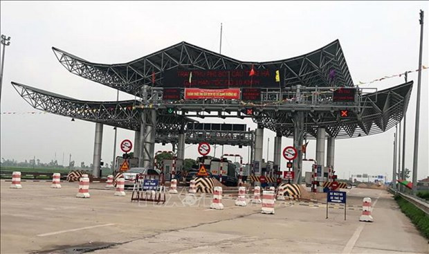 Bộ GTVT đồng ý thí điểm giảm giá vé xe qua trạm BOT cầu Thái Hà ảnh 1