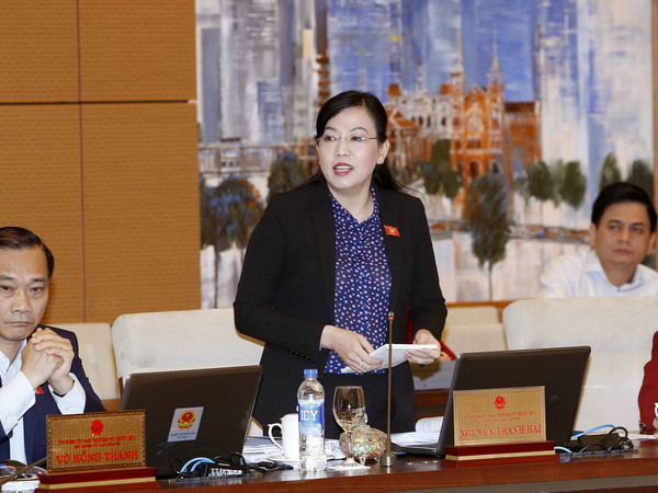 Trưởng Ban Dân nguyện của Quốc hội Nguyễn Thanh Hải phát biểu. (Ảnh: Văn Điệp/TTXVN) Phát triển ngành chăn nuôi phù hợp với phát triển kinh tế-xã hội ảnh 1