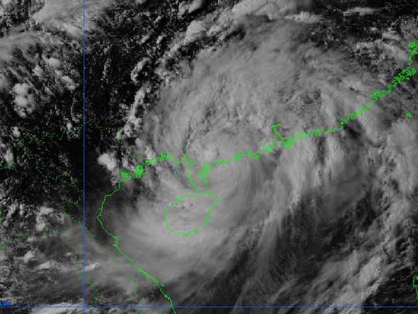 Bão số 1 vào đất liền phía Tây Nam tỉnh Quảng Đông của Trung Quốc ảnh 1