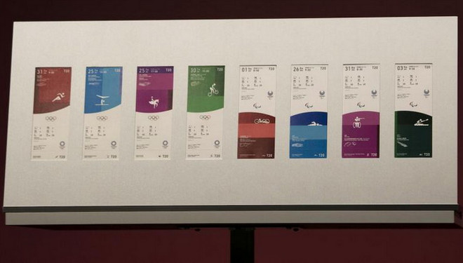 Nhật Bản công bố các mẫu vé Olympic và Paralympic Tokyo 2020 ảnh 1