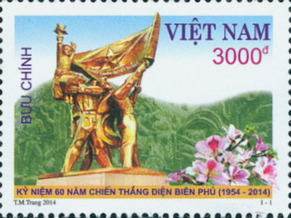 Phát hành bộ tem kỷ niệm chiến thắng Điện Biên Phủ ảnh 1
