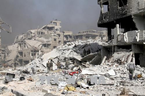 Tên lửa Israel bắn vào gần sân bay Damascus của Syria ảnh 1