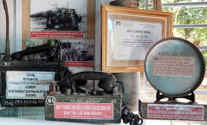 [Photo] Người thương binh lưu giữ hàng nghìn kỷ vật chiến tranh ảnh 4