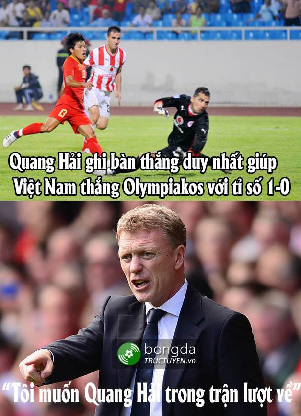 Muốn thắng Olympiakos, M.U phải chiêu mộ... Quang Hải ảnh 1