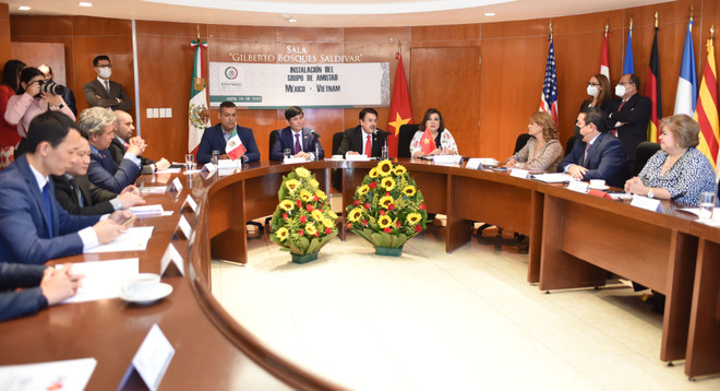 Ra mắt Nhóm Nghị sỹ Hữu nghị Mexico-Việt Nam nhiệm kỳ mới ảnh 1