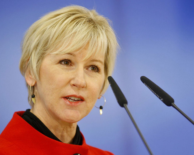 Ngoại trưởng Thụy Điển Margot Wallstrom. (Nguồn: Reuters) Chính phủ Thụy Điển chính thức công nhận Nhà nước Palestine ảnh 1