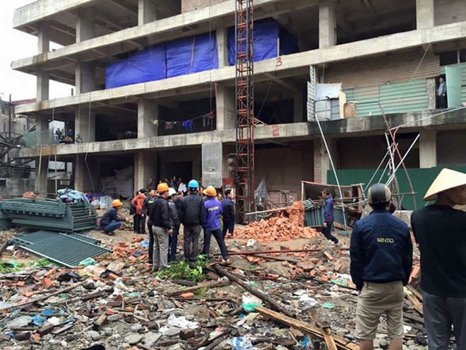 [Photo]: Rơi thang máy xây dựng khiến 2 người tử nạn ở Lĩnh Nam ảnh 3