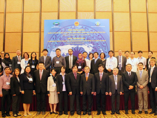 Hội thảo APEC về quản lý rủi ro thiên tai dựa vào cộng đồng ảnh 1