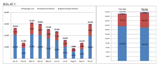 Thị trường ôtô Việt Nam tăng trưởng mạnh mẽ trong tháng Mười ảnh 1