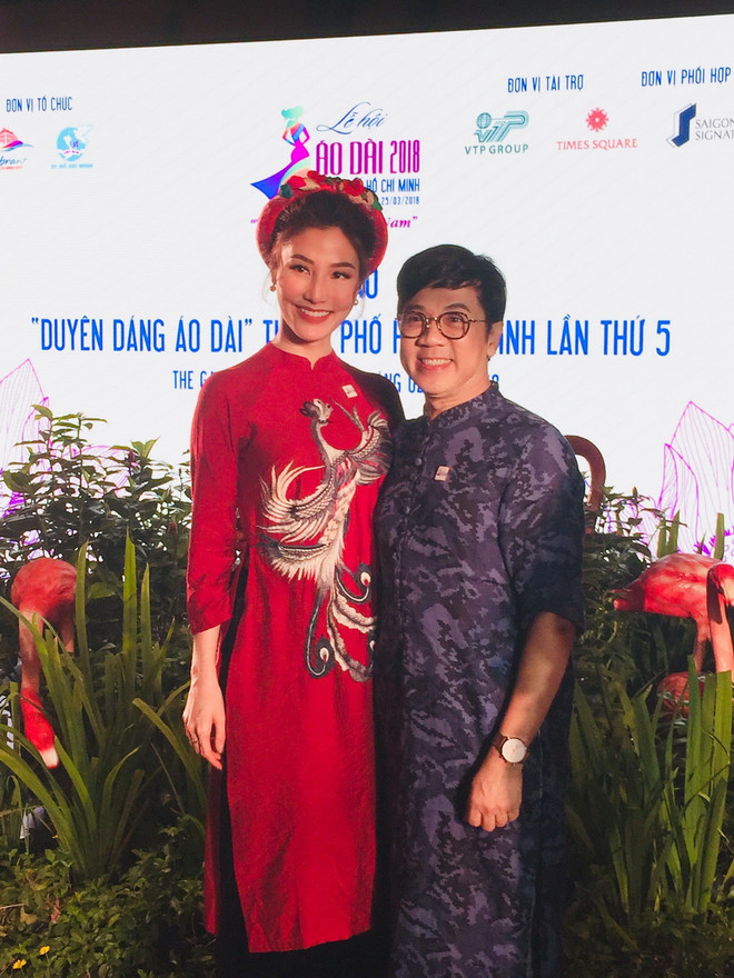 Hoa hậu Mỹ Linh làm đại sứ của Lễ hội Áo dài TP. Hồ Chí Minh ảnh 3