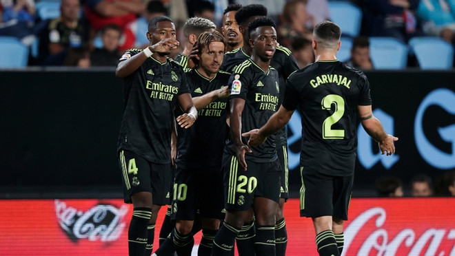 Real Madrid giành chiến thắng đậm ngay trên sân của Celta Vigo ảnh 1