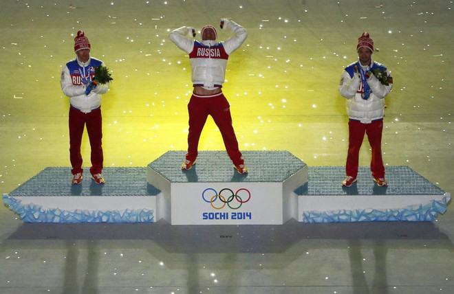 Chùm ảnh lễ bế mạc đậm màu sắc của Olympic Sochi ảnh 4