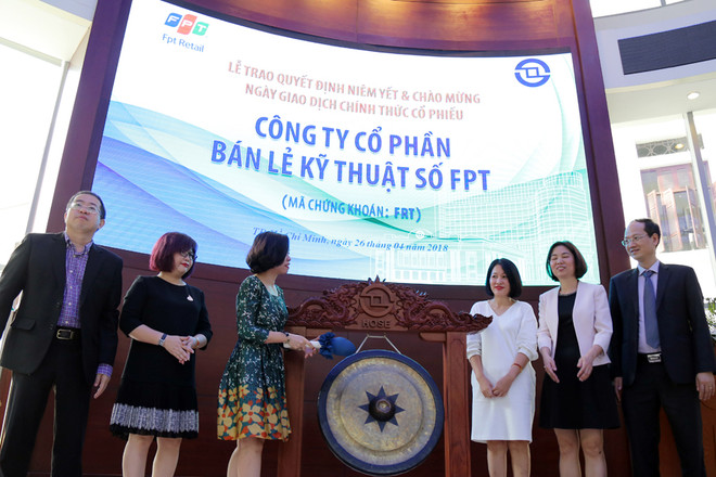 40 triệu cổ phiếu của FPT Retail chính thức chào sàn HoSE ảnh 1