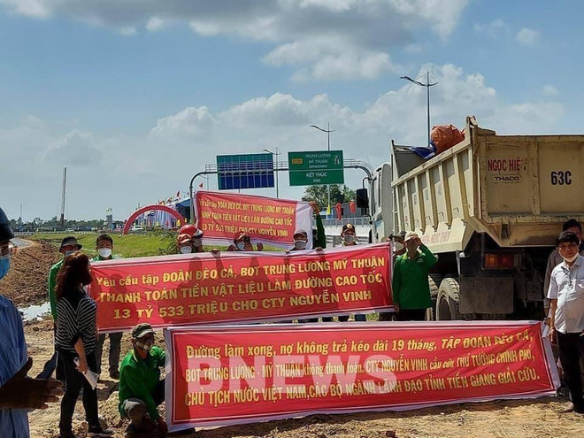 Chủ đầu tư nói về công nợ của nhà thầu cao tốc Trung Lương-Mỹ Thuận ảnh 1
