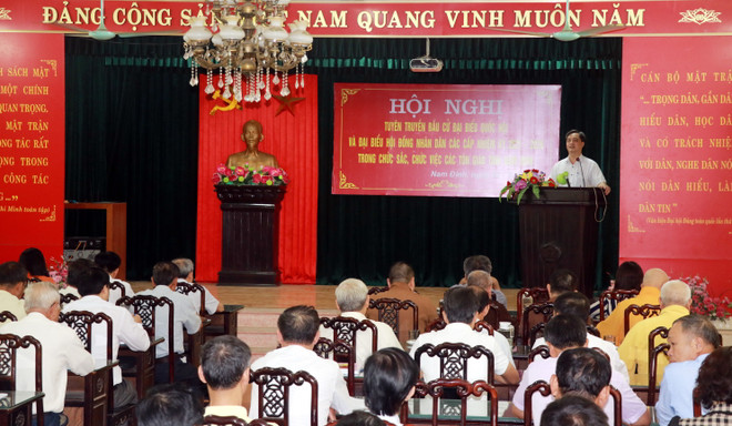 Bầu cử QH: Phát huy vai trò của đồng bào các tôn giáo trong bầu cử ảnh 1