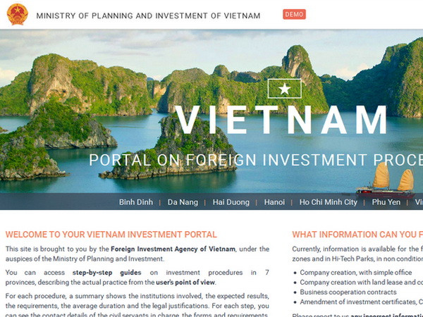 Công bố Cổng thông tin hỗ trợ cho doanh nghiệp nước ngoài ảnh 1