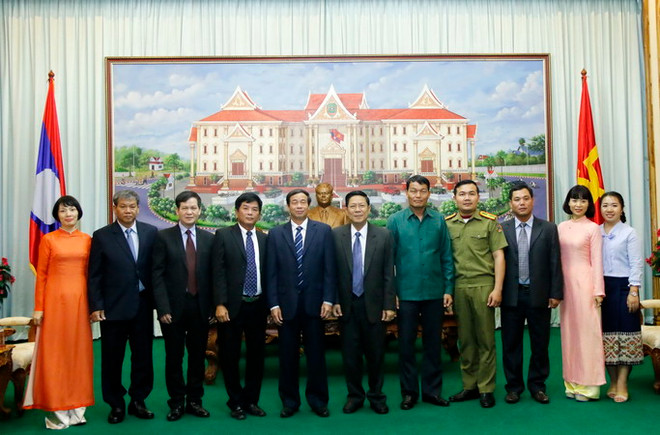 Giao lưu thanh niên Tổng cục an ninh hai nước Việt Nam-Lào ảnh 2