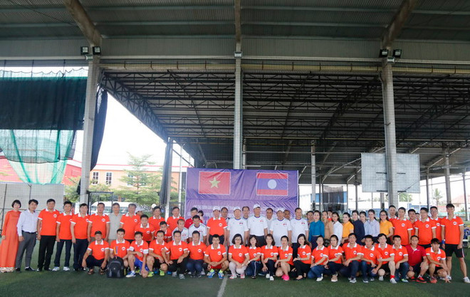 Giao lưu thanh niên Tổng cục an ninh hai nước Việt Nam-Lào ảnh 1