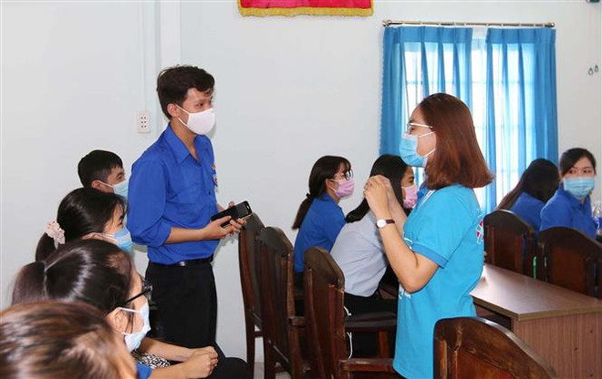TP.HCM: Sinh viên ngành Y “xung trận” chống dịch COVID-19 ảnh 1