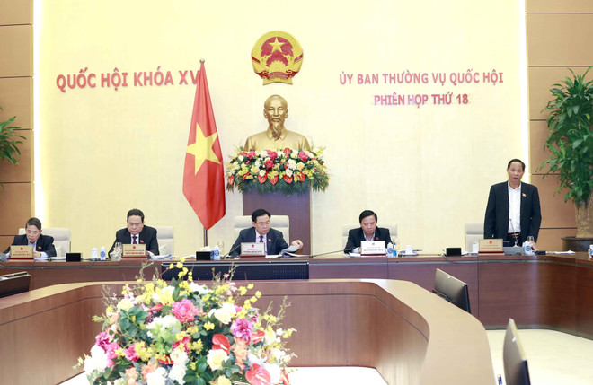 Xem xét Chương trình công tác năm 2023 của Ủy ban Thường vụ Quốc hội ảnh 1