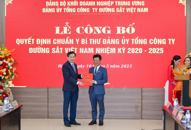 Tổng công ty Đường sắt Việt Nam có tân Chủ tịch Hội đồng thành viên ảnh 1