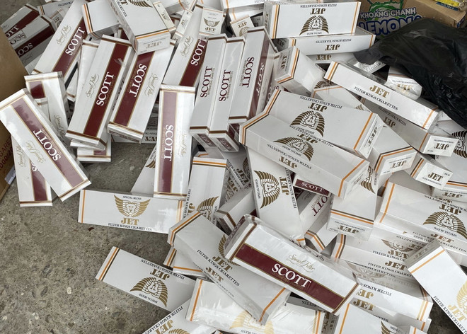 Ninh Thuận: Tiêu hủy hơn 35.600 bao thuốc lá nhập lậu, thuốc lá giả ảnh 1