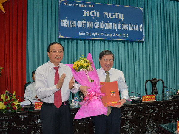 Điều động ông Nguyễn Thành Phong làm Phó Bí thư Thành ủy TP.HCM ảnh 1